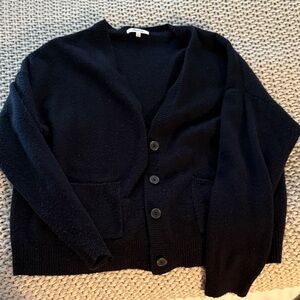 Madewell Black Cardigan Sweater